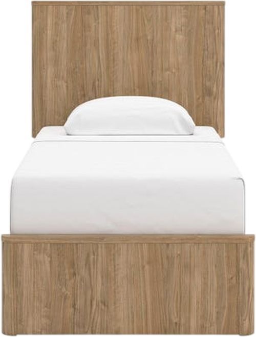 Signature Design by Ashley® Gramburg Warm Natural Brown Youth Twin Panel Platform Bed-2