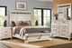 Bernards Bellamy Lane Whitewash 2-Drawer Nightstand-3
