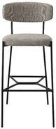 Coaster® Elison 2-Piece Light Brown/Sandy Black Bar Stool Set-4
