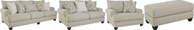 Benchcraft® Asanti 4-Piece Fog Living Room Set-0