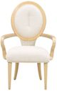 Michael Amini® Camellia Field Caramel Arm Chair-2