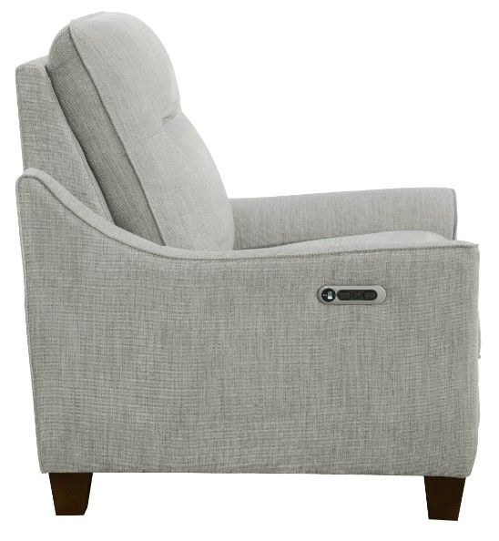 Parker House® Madison Pisces Muslin Power Recliner-3