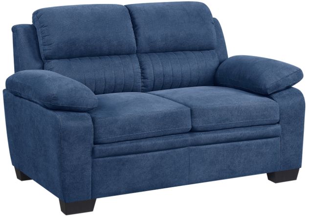 Mazin Furniture Holleman Blue Loveseat-0