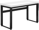 Monarch Specialties Inc. Black/White Adjustable Computer Desk-0