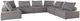 Signature Design by Ashley® Bree Zee 7-Piece Brown Fabric Outdoor Sectional-0