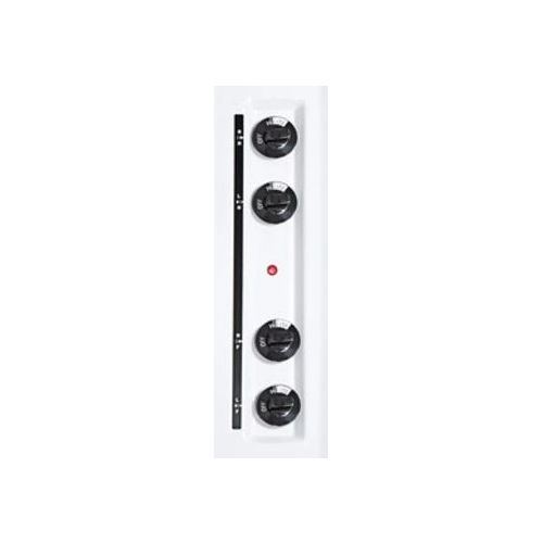 Summit® 24" White Electric Cooktop-2