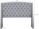 Olliix by Madison Park Grey Queen Harper Upholstery Headboard-5