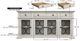International Furniture Direct Bonanza Ivory Console-2
