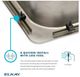Elkay Celebrity® Stainless Steel Single Bowl Drop-in Classroom ADA Sink-3