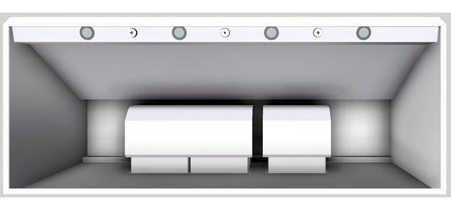 Vent-A-Hood® 60" Wall Mount Range Hood-White-3