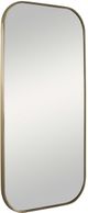 Uttermost® Taft Plated Antique Brass Mirror-3