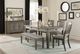 Mazin Furniture Granby Antique Gray Bench-3