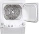 GE® Unitized Spacemaker® 3.8 Cu. Ft. Washer, 5.9 Cu. Ft. Dryer White On White Gas Laundry Center-4