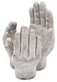 A & B Home Gray Accepting Hands Accent-2