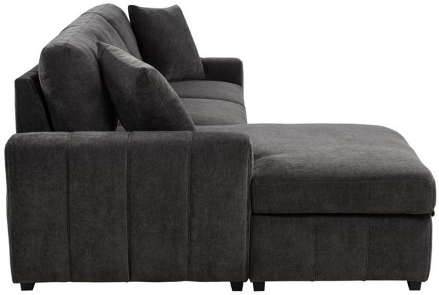 Coaster® Pastrana 2-Piece Gray Left-Arm Facing Sleeper Sectional and Chaise-2