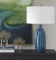 Uttermost® Bixby Blue Glaze Table Lamp-1