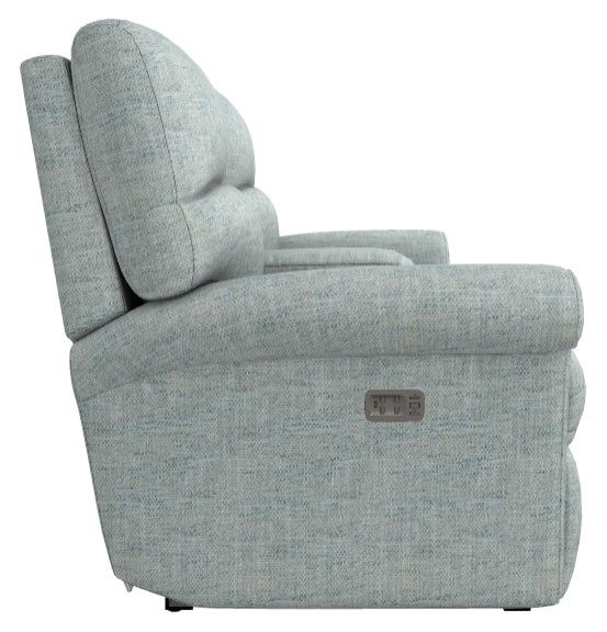 La-Z-Boy® Robin Mist Power Reclining Loveseat with Console, Headrest, and Lumbar-2