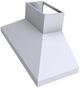 Vent-A-Hood® 66" White Euro-Style Wall Mount Range Hood-2