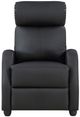 Homelegance® Greenfield Black Push Back Reclining Chair-2