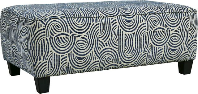 Signature Design by Ashley® Trendle Ink Oversized Accent Ottoman-0