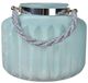 A & B Home Lula Turquoise Frosted Vase-0