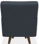 La-Z-Boy® Bellevue Navy High Leg Swivel Chair-3