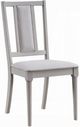 ACME Furniture Marta 2-Piece Gray Upholstered Dining Side Chair Set-0