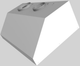 Vent-A-Hood® 42" White Wall Mounted Liner Insert-4