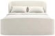 Caracole® Soft Embrace Caracole Classic Ivory Upholstered Queen Panel Bed-1