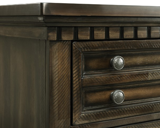 Elements International McCoy Storage Bed - Thumbnail 3