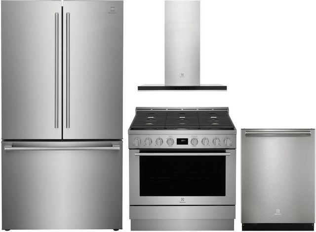 Electrolux 4 Piece Stainless Steel Kitchen Package