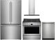 Electrolux 4 Piece Stainless Steel Gas Kitchen Package-0
