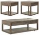 Liberty Furniture Bartlett Field 3-Piece Dusty Taupe Table Set-0