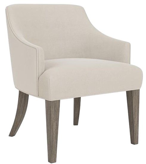 Riverside Furniture Sariel Designer Espresso/Light Gray Upholstered Host Chair-0