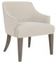 Riverside Furniture Sariel Designer Espresso/Light Gray Upholstered Host Chair-0