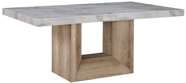 Global Furniture USA D02 5-Piece Beige/Natural Dining Room Set-1
