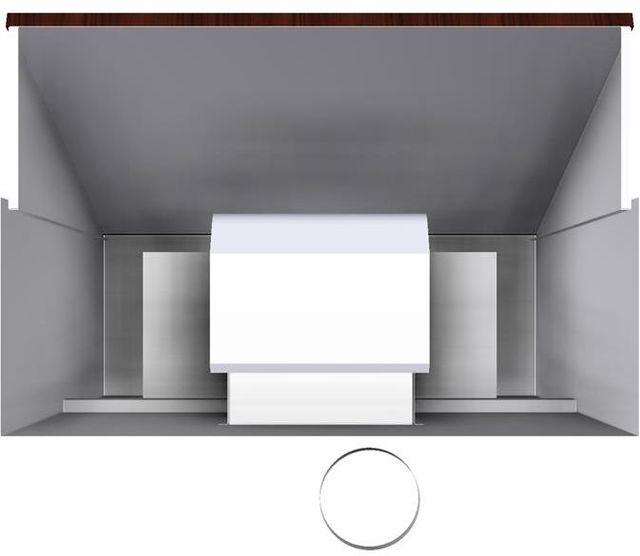 Vent-A-Hood® 30" White Tilt-Out Wall Mounted Range Hood-3