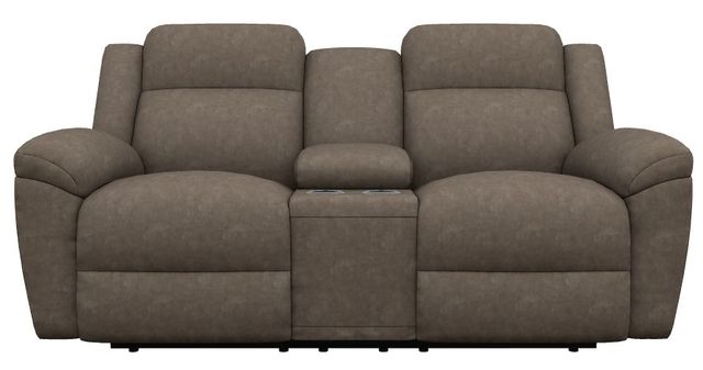 La-Z-Boy® Joel Mink Power Reclining Loveseat with Console, Headrest, and Lumbar-1