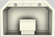 Vent-A-Hood® Designer Series 36" Biscuit Wall Mounted Range Hood-3