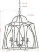 Forty West Adalee Gray Chandelier-1