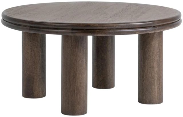 Classic Home Miranda Cocoa Brown Coffee Table-0
