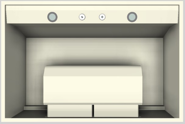 Vent-A-Hood® 36" Wall Mounted Range Hood-Biscuit-2