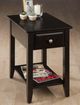 Jofran Inc. Classics Espresso Chairside Table-1