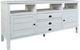 Jofran Inc. Artisan's Craft Distressed Weathered White 70" Media Console-0