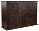 Vintage Furniture Mansion Walnut Dresser-0