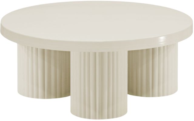 Meridian Furniture Rhodes Cream Coffee Table-0