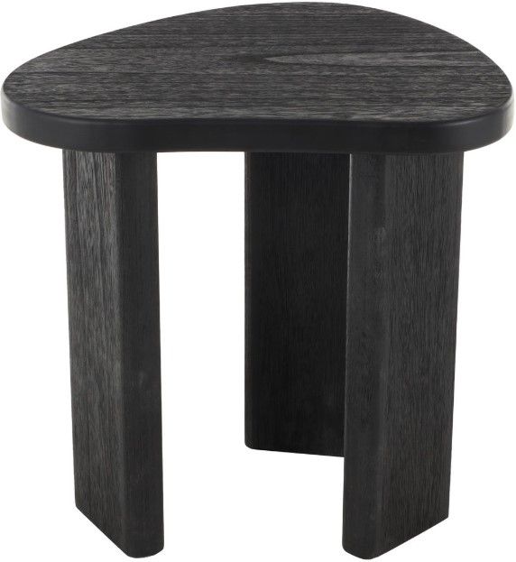 Deco Marche Black Heart Inspired Side Table-1