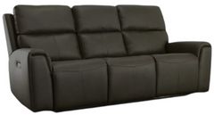 Flexsteel® Jarvis Mica Reclining Sofa with Power Headrests