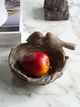 A & B Home Ziva Brown Nesting Bird Dish-3