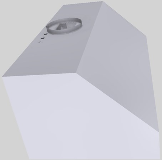Vent-A-Hood® 42" White Wall Mounted Range Hood-3